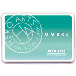 Scrapbooking  Hero Arts Ombre Ink Pad - Mint to Green Paper Collections 12x12
