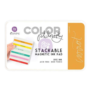 Scrapbooking  Prima Marketing Color Philosophy Dye Ink Pad - Carrot Paper Collections 12x12