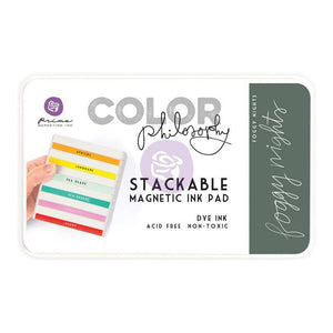 Scrapbooking  Prima Marketing Color Philosophy Dye Ink Pad - Foggy Nights Paper Collections 12x12