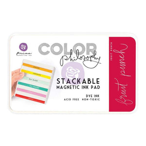 Scrapbooking  Prima Marketing Color Philosophy Dye Ink Pad - Fruit Punch Paper Collections 12x12