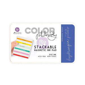 Scrapbooking  Prima Marketing Color Philosophy Dye Ink Pad - Hydrangea Petals Paper Collections 12x12