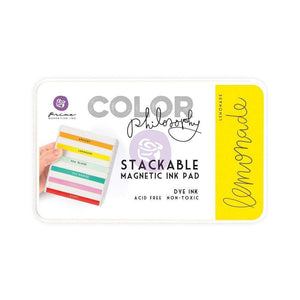 Scrapbooking  Prima Marketing Color Philosophy Dye Ink Pad - Lemonade Paper Collections 12x12