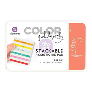 Scrapbooking  Prima Marketing Color Philosophy Dye Ink Pad - Peony Paper Collections 12x12