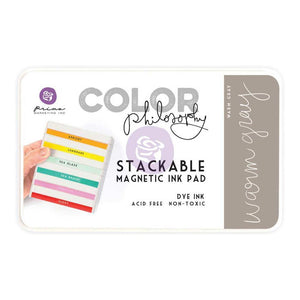Scrapbooking  Prima Marketing Color Philosophy Dye Ink Pad - Warm Gray Paper Collections 12x12