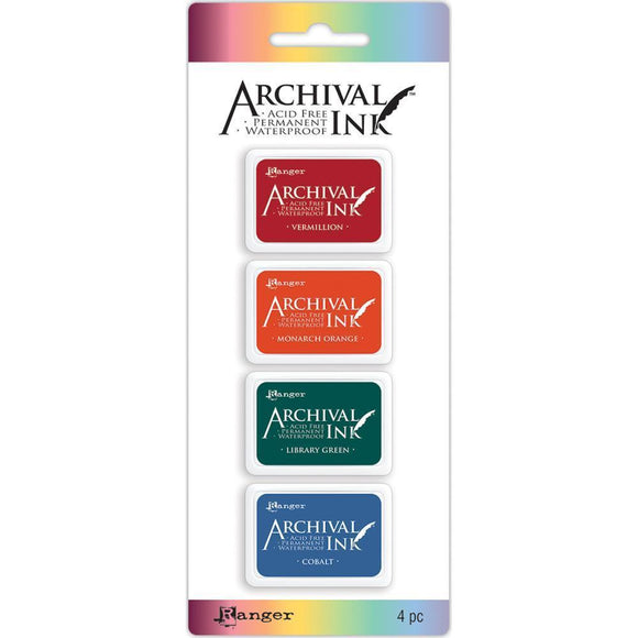 Scrapbooking  Archival Mini Ink Pad Kits Kit 1 Paper Collections 12x12