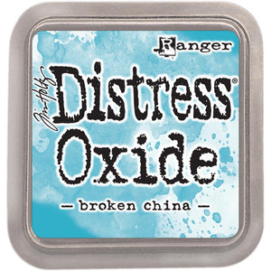 Scrapbooking  Tim Holtz Distress Oxides Ink Pad - Broken China Paper Collections 12x12