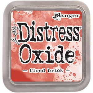 Scrapbooking  Tim Holtz Distress Oxides Ink Pad - Fired Brick Paper Collections 12x12