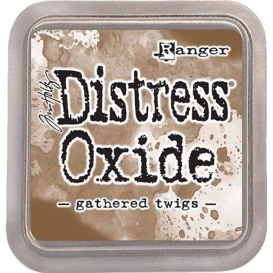 Scrapbooking  Tim Holtz Distress Oxides Ink Pad - Gathered Twigs Paper Collections 12x12