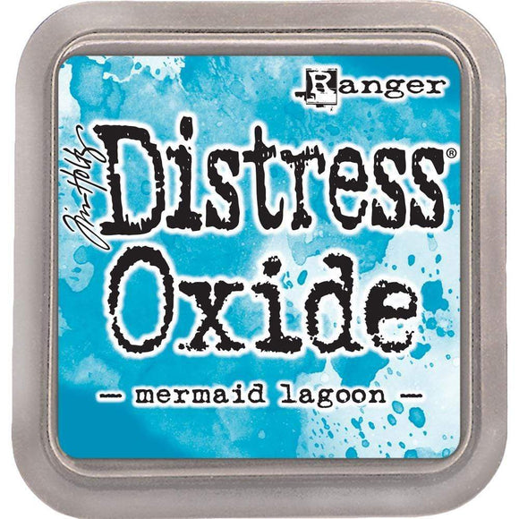 Scrapbooking  Tim Holtz Distress Oxides Ink Pad - Mermaid Lagoon Paper Collections 12x12