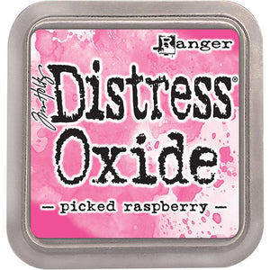 Scrapbooking  Tim Holtz Distress Oxides Ink Pad - Pickled Raspberry Paper Collections 12x12
