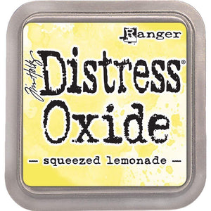 Scrapbooking  Tim Holtz Distress Oxides Ink Pad - Squeezed Lemonade Paper Collections 12x12