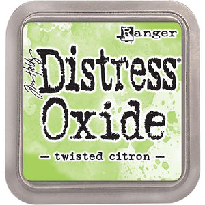Scrapbooking  Tim Holtz Distress Oxides Ink Pad - Twisted Citron Paper Collections 12x12