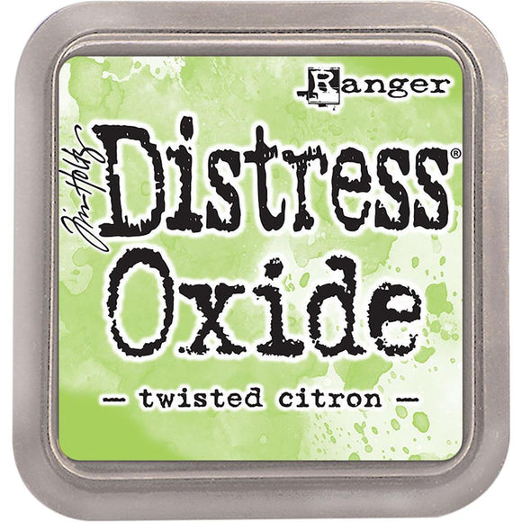 Scrapbooking  Tim Holtz Distress Oxides Ink Pad - Twisted Citron Paper Collections 12x12