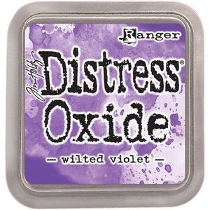 Scrapbooking  Tim Holtz Distress Oxides Ink Pad - Wilted Violet Paper Collections 12x12