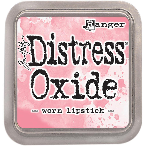 Scrapbooking  Tim Holtz Distress Oxides Ink Pad - Worn Lipstick Paper Collections 12x12