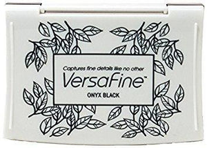 Scrapbooking  Tsukineko Versafine Pigment Ink Pad - Onyx Black Paper Collections 12x12