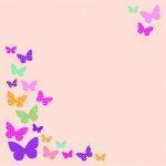 Scrapbooking  Butterfly Kisses Beauty Specialty Paper Kaisercraft