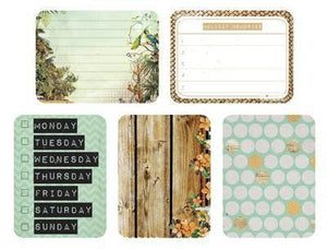 Scrapbooking  Captured Moments Getaway Cards 3x4 inch Kaisercraft