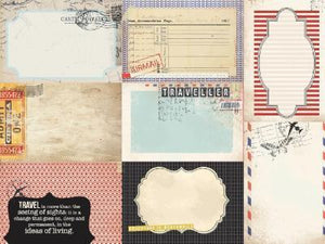 Scrapbooking  Check In Voyage Kaisercraft