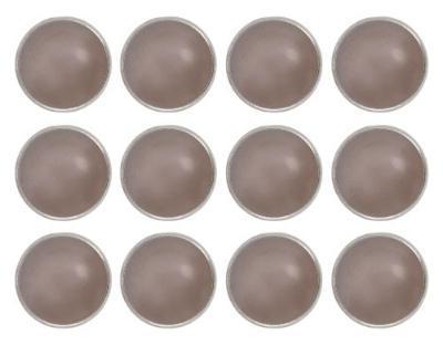 Scrapbooking  Kaisercraft Chocolate Brown Brads 12 pkt Kaisercraft