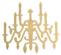 Scrapbooking  Kaisercraft Decor Wall Art Chandelier Small Kaisercraft