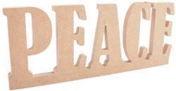 Scrapbooking  Kaisercraft PEACE word Kaisercraft