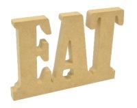 Scrapbooking  Kaisercraft Standing Word EAT Kaisercraft