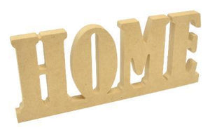 Scrapbooking  Kaisercraft Standing Word HOME Kaisercraft