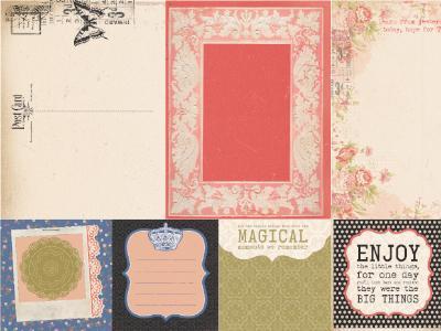 Scrapbooking  Miss Match Trinkets Kaisercraft