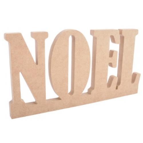 Scrapbooking  NOEL Standing Word Kaisercraft