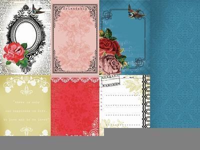 Scrapbooking  Porcelain Rose Precious Kaisercraft
