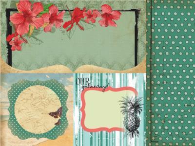 Scrapbooking  Tropicana Breeze Kaisercraft