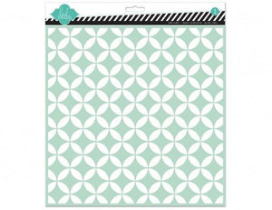 Scrapbooking  Heidi Swapp Circle Lattice Template12x12 inch Masks and Templates