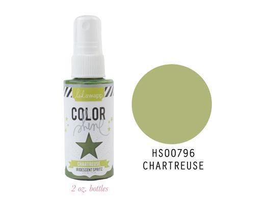 Scrapbooking  Colour Shine Spritz Chartreuse 2oz Mists and Sprays