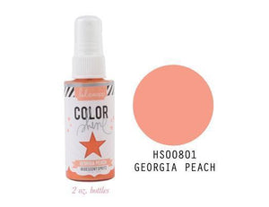 Scrapbooking  Colour Shine Spritz Georgia Peach 2oz Mists and Sprays