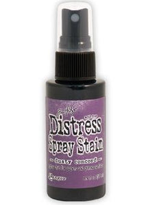 Scrapbooking  Distress Stain Spray Dusty Concord Paper Collections 12x12