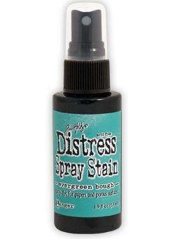 Scrapbooking  Distress Stain Spray Evergreen Bough Paper Collections 12x12