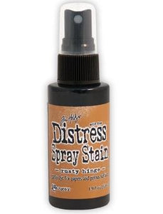 Scrapbooking  Distress Stain Spray Rusty Hinge Paper Collections 12x12
