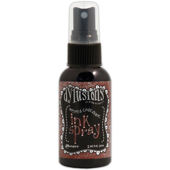 Scrapbooking  Dylusions By Dyan Reaveley Ink Spray 2oz - Melted Chocolate Paper Collections 12x12