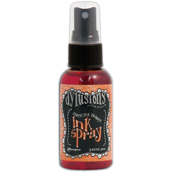Scrapbooking  Dylusions By Dyan Reaveley Ink Spray 2oz - Squeezed Orange Paper Collections 12x12