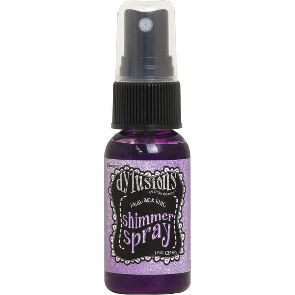 Scrapbooking  Dylusions Shimmer Sprays 1oz - Laidback Lilac Paper Collections 12x12