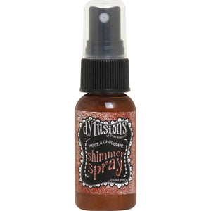 Scrapbooking  Dylusions Shimmer Sprays 1oz - Melted Chocolate Paper Collections 12x12