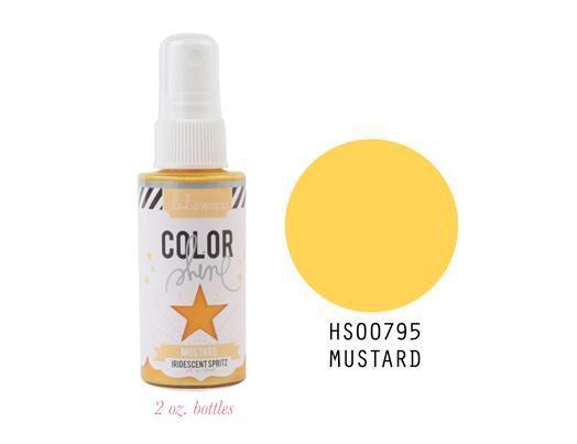 Scrapbooking  Colour Shine Spritz Mustard 2oz Mists and Sprays