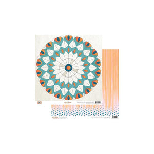 Scrapbooking  77 Collection Kaleidoscope Paper 12x12 Paper Collections 12x12