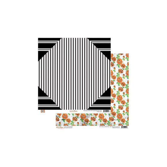 Scrapbooking  77 Collection Stripe Paper 12x12 Paper Collections 12x12