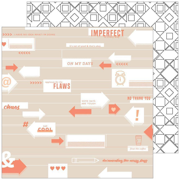 Scrapbooking  A Case Of The Blahs Double-Sided Cardstock 12