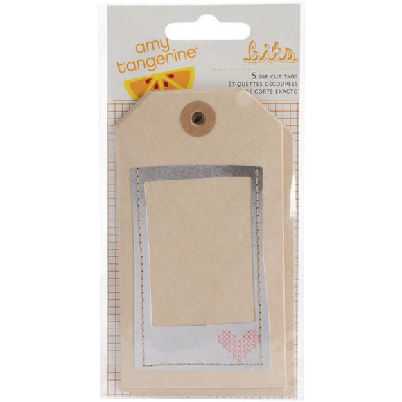 Scrapbooking  Amy Tan Stitched Layered Stitched Tags Paper Collections 12x12