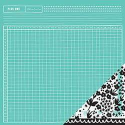 Scrapbooking  Amy Tangerine Plus One Assistant Paper 12x12 Paper Collections 12x12