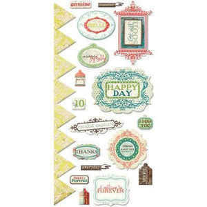 Scrapbooking  Anthologies Embossed Stickers Paper Collections 12x12