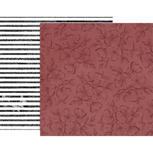 Scrapbooking  Auburn Lane Double-Sided Cardstock 12"X12" Paper No:8 Paper Collections 12x12